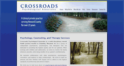 Desktop Screenshot of crossroadspsych.net