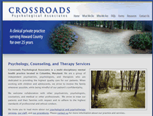 Tablet Screenshot of crossroadspsych.net